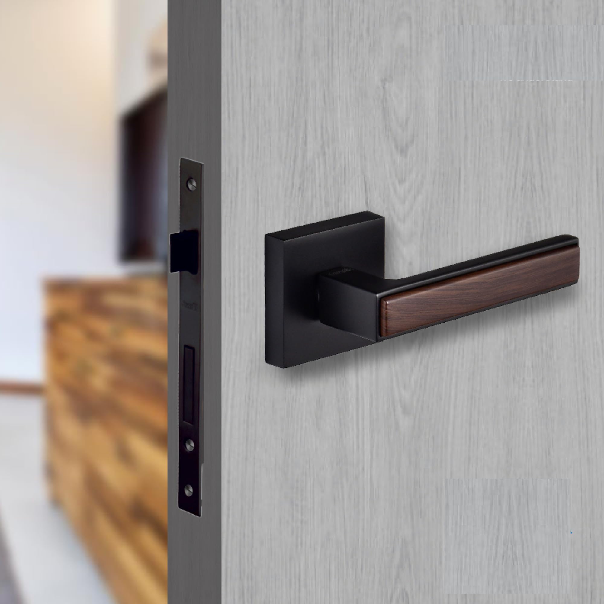 Dorset Kaira X Mortise Door Handle Set with 70 mm Coin and Knob